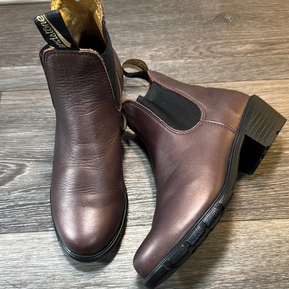 Blundstone Brown / bronze Ankle Boots woman’s 7.5 (s14) - Picture 2 of 11